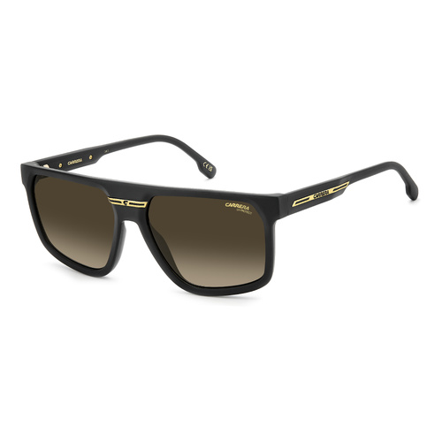 Carrera Victory C 14/S 003 86 60 Matte Black / Black Brown Green Gradient Lenses