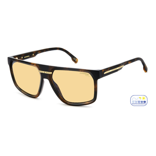 Carrera Victory C 14/S 086 4A 60 Havana / Yellow Photochromic Lenses