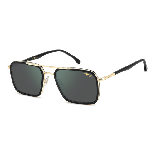 Carrera 362/S 2M2 Q3 55 Black Gold / Grey Green Mirror Polarised Lenses