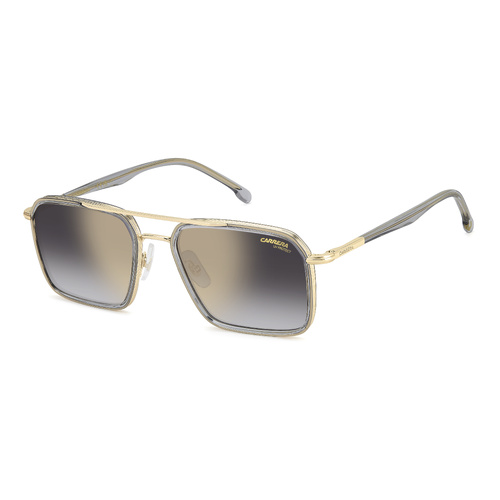 Carrera 362/S KB7 FQ 55 Grey / Grey Gradient w Gold Mirror Lenses