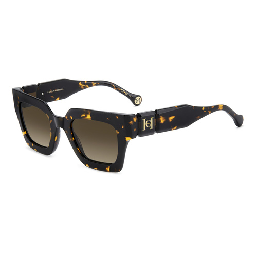 Carolina Herrera HER 0328/S 086 HA 49 Havana / Brown Gradient Lenses
