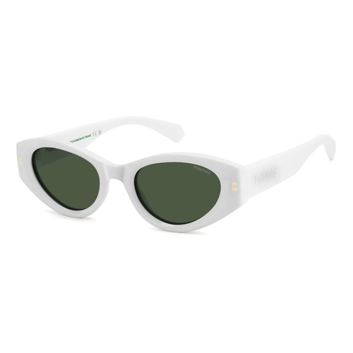 Polaroid PLD 6243/S/X VK6 UC 51 White / Green Polarised Lenses