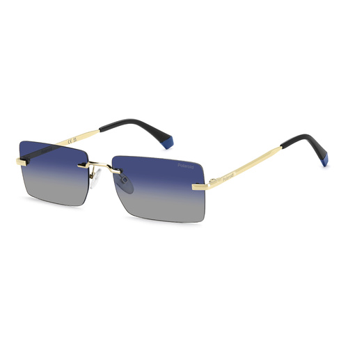 Polaroid PLD 6245/S LKS Z7 58 Gold Blue / Blue Gradient Polarised Lenses