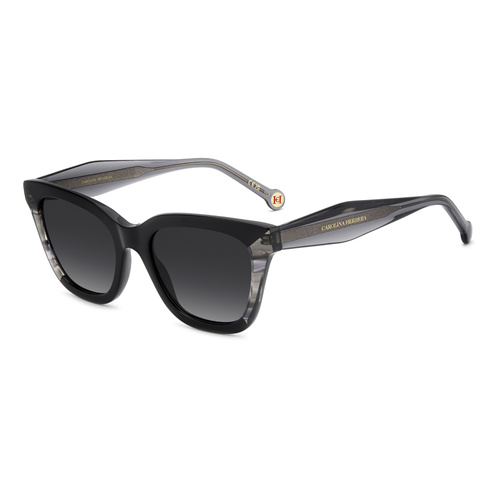 Carolina Herrera HER 0340/S 807 9O 52 Black / Dark Grey Gradient Lenses