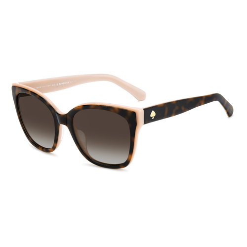 Kate Spade DAESHA 2/G/S 0T4 LA 55 Havana Pink / Brown Gradient Polarised Lenses