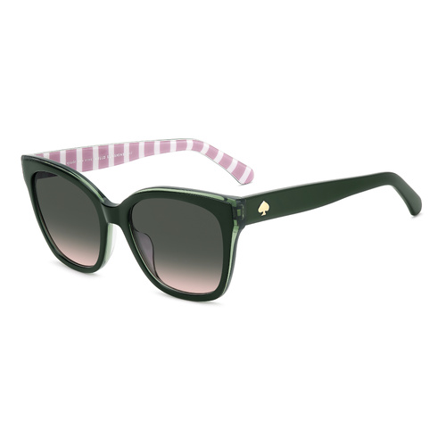 Kate Spade DAESHA 2/G/S 1ED JP 55 Green / Green Pink Gradient Lenses