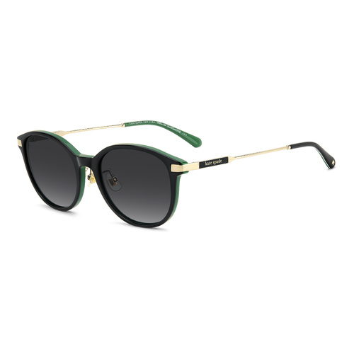 Kate Spade KARLYN 2/F/S 7ZJ 9O 54 Black Green / Dark Grey Gradient Lenses