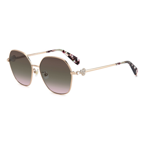 Kate Spade VANDRA 2/F/S AU2 BC 57 Red Gold / Brown Green Gradient Lenses