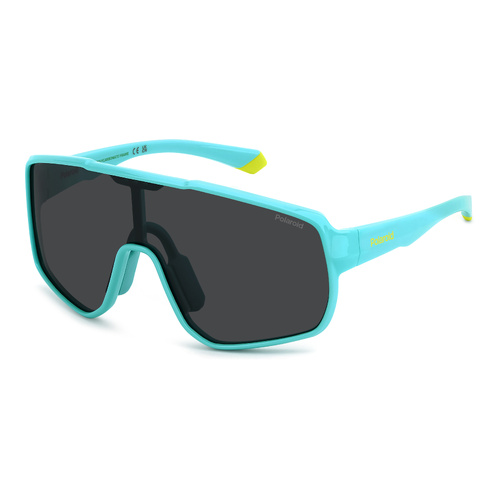 Polaroid Kids PLD 8070/S TCF M9 99 Turquoise / Grey Polarised Lenses