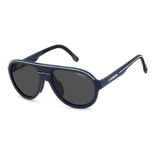 Carrera C Sport 09/S FLL IR 57 Matte Blue / Grey Lenses