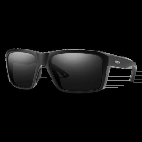 Smith Backcast 003 6N 61 Matte Black / Black Chromapop Polarised Lenses