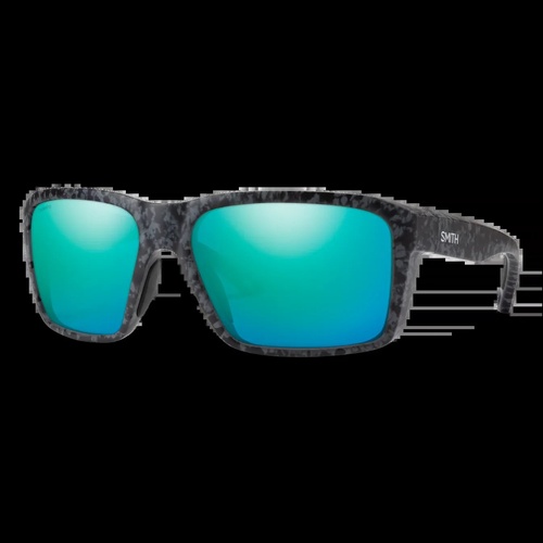 Smith Backcast UHX G0 61 Matte Ash Tortoise / Opal Mirror Chromapop Polarised Lenses