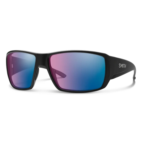 Smith Guide's Choice/N 003 7V 62 Matte Black / Rose Blue Mirror Chromapop Photochromic Polarised Lenses