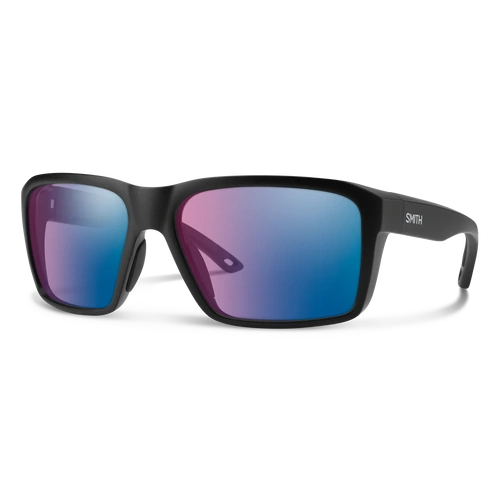 Smith Backcast 003 7V 61 Matte Black / Rose Blue Mirror Chromapop Photochromic Polarised Lenses