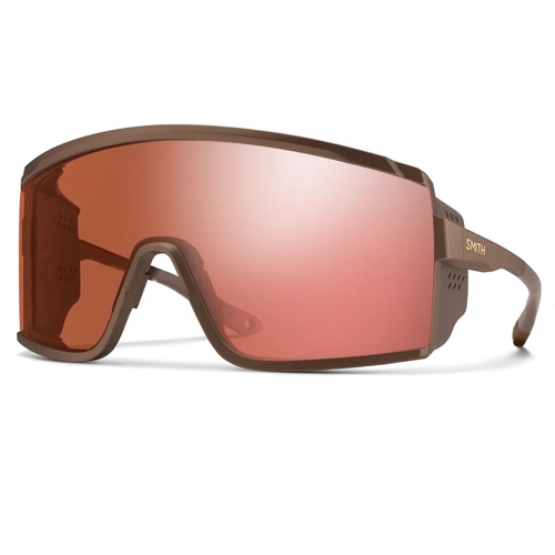 Smith Pursuit YZ4 7Z 99 Matte Gold Dust / Rose Gold Mirror Chromapop Photochromic Lenses