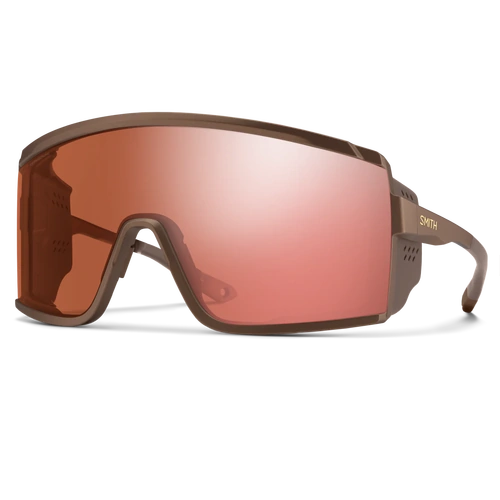 Smith Pursuit YZ4 7Z 99 Matte Gold Dust / Rose Gold Mirror Chromapop Photochromic Lenses