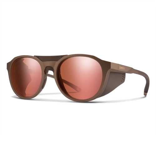 Smith Venture YZ4 7Z 54 Matte Gold Dust / Rose Gold Mirror Chromapop Photochromic Lenses