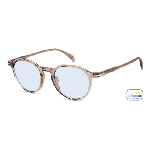 David Beckham DB 1217/S 35J QZ 50 Pink / Azure Photochromic Lenses