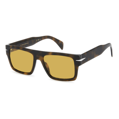 David Beckham DB 7161/S WR9 HO 54 Brown Havana / Yellow Lenses