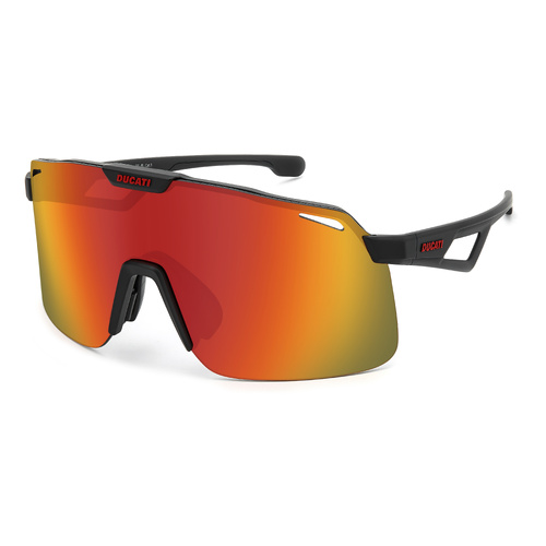 Carrera Ducati CARDUC 066/S 003 UZ 99 Matte Black / Red Mirror Lenses