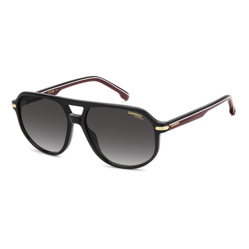 Carrera 375/S OIT 9O 59 Black Red / Dark Grey Gradient Lenses