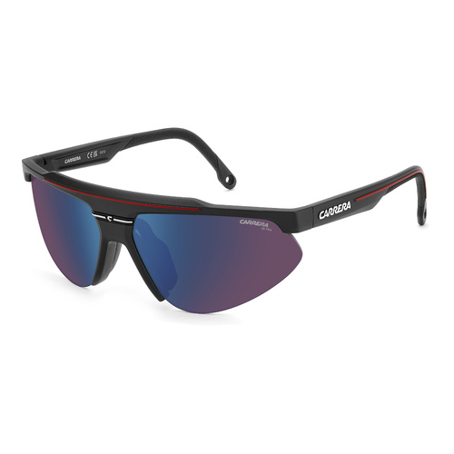 Carrera C Sport 15/S BLX MG 70 Matte Black Red / Violet Mirror Lenses