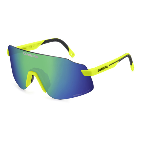 Carrera C Sport 16/S 2V7 Z9 99 Matte Yellow / Green Mirror Lenses