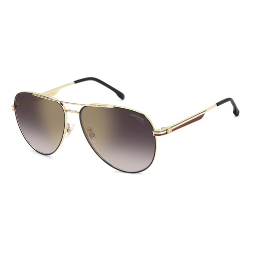 Carrera 3088/S NOA YK 60 Gold Burgundy / Burgundy Gradient w Gold Mirror Lenses