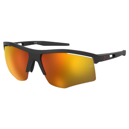 Under Armour UA Flexlite/G RC2 GR 71 Matte Black Orange / Infrared Mirror Lenses
