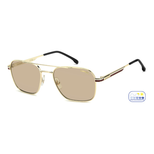 Carrera 379/S NOA II 57 Gold Burgundy / Brown Photochromic Lenses