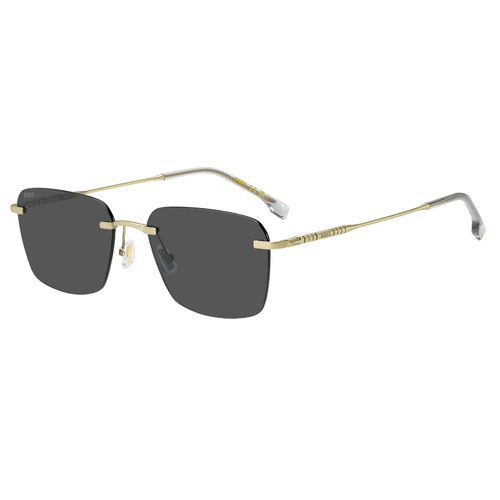 Hugo Boss BOSS 1925/F/S AOZ IR 57 Matte Gold / Grey Lenses