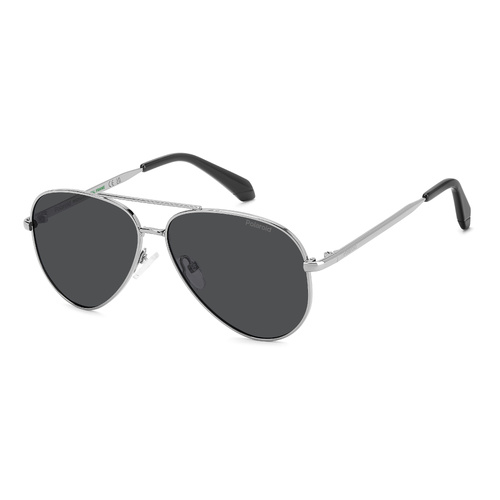 Polaroid Kids PLD 8073/S GUA M9 55 Ruthenium Grey / Grey Polarised Lenses