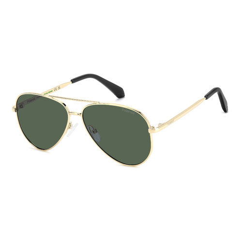 Polaroid Kids PLD 8073/S PEF UC 55 Gold Green / Green Polarised Lenses