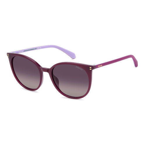 Polaroid PLD 4208/S/X 0T7 JR 55 Plum / Burgundy Gradient Polarised Lenses
