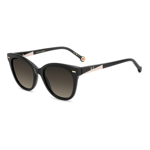 Carolina Herrera HER 0360/S 807 HA 53 Black / Brown Gradient Lenses