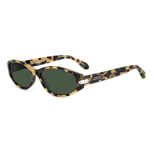 Isabel Marant IM 0265/S C9B QT 58 Havana Honey / Green Lenses
