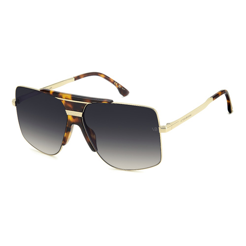 Victoria Beckham VB 7006/S 2IK 62 Havana Gold / Dark Blue Gradient Lenses