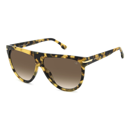 Victoria Beckham VB 1004/S EPZ 60 Yellow Havana / Brown Gradient Lenses