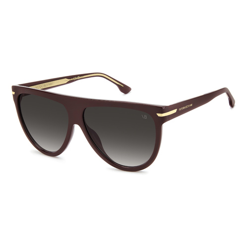 Victoria Beckham VB 1004/S LHF 60 Burgundy / Dark Grey Gradient Lenses