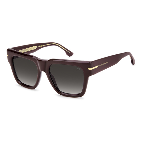 Victoria Beckham VB 7004/S LHF 53 Burgundy / Dark Grey Gradient Lenses