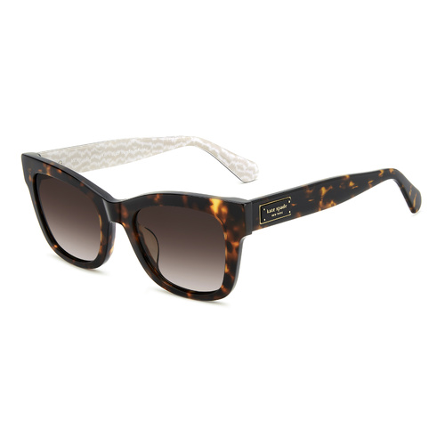 Kate Spade DEE 2/G/S 1NR LA 51 Havana Pattern Beige / Brown Gradient Polarised Lenses