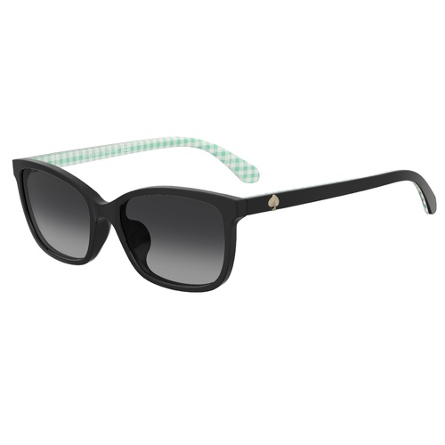 Kate Spade TABITHA/F/S 7ZJ 9O 55 Black Green / Dark Grey Gradient Lenses