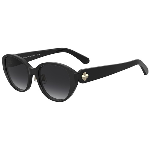 Kate Spade KIA 2/F/S 807 9O 55 Black / Dark Grey Gradient Lenses