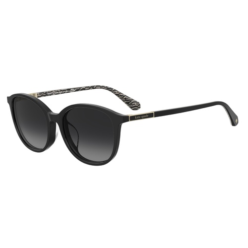 Kate Spade FARA 2/F/S 807 9O 53 Black / Dark Grey Gradient Lenses