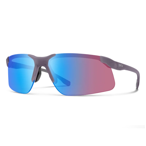 Smith Cipher 4QI G0 74 Matte Meteorite Crystal / Low Light Rose Blue Mirror Chromapop Lenses