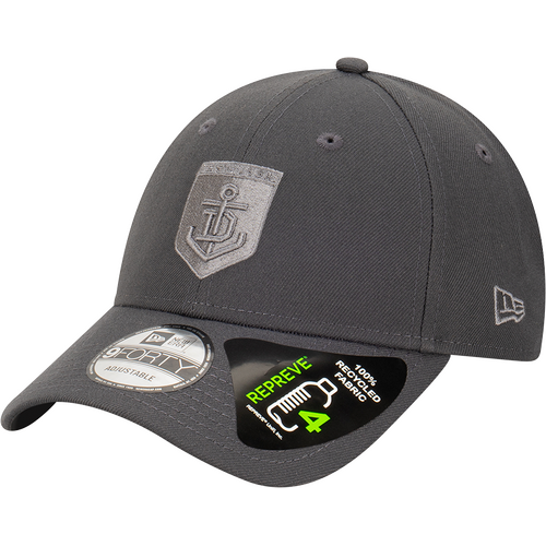 New Era 9Forty Fremantle Dockers AFL Tonal Repreve Graphite OSFM 60566376