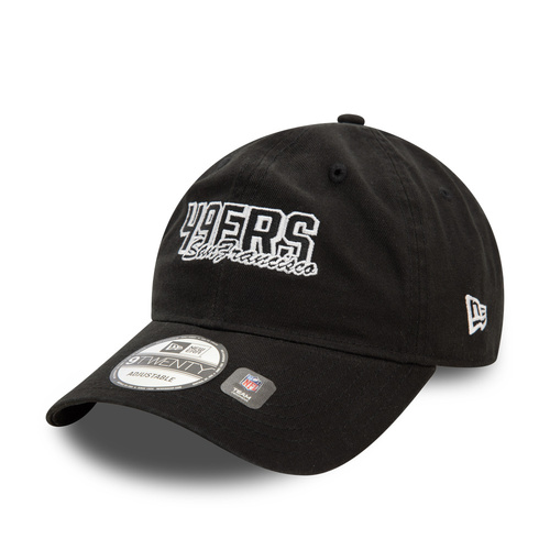 New Era San Francisco 49ers 9Twenty Script Black OSFM