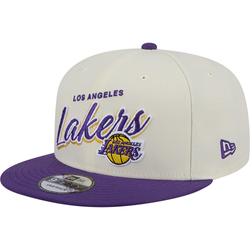 New Era Los Angeles Lakers 9Fifty Two Tone Script Beige/Purple OSFM