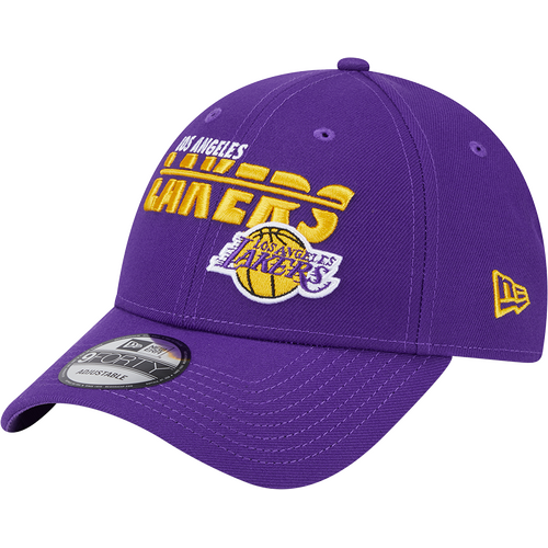 New Era Los Angeles Lakers 9Forty Strike Through Purple OSFM