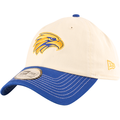 New Era West Coast Eagles Casual Classic Two Tone Chrome Contrast Beige OSFM
